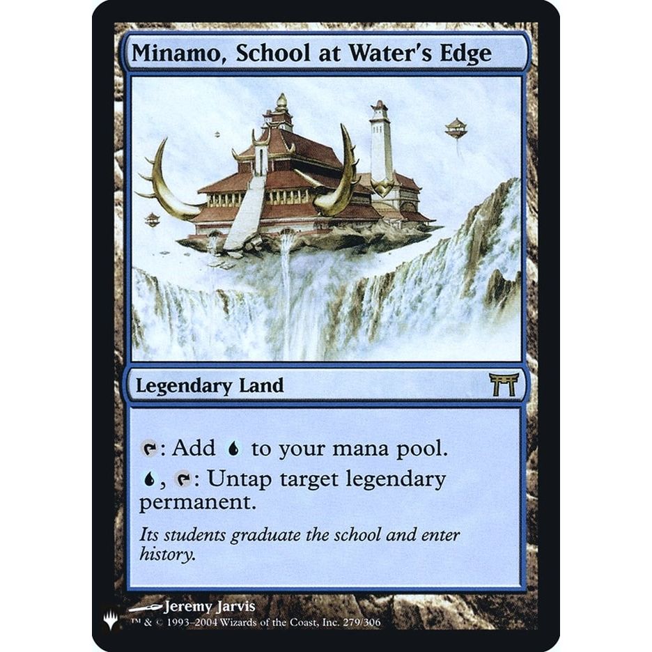 Image for Minamo, School at Water's Edge (279) (LIST) - Magic: The Gathering
