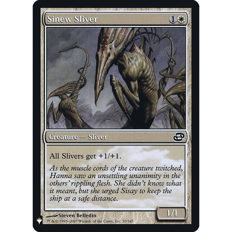Image for Sinew Sliver (30) (LIST) - Magic: The Gathering