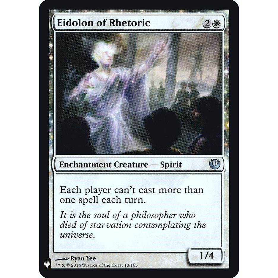 Image for Eidolon of Rhetoric (10) (LIST) - Magic: The Gathering