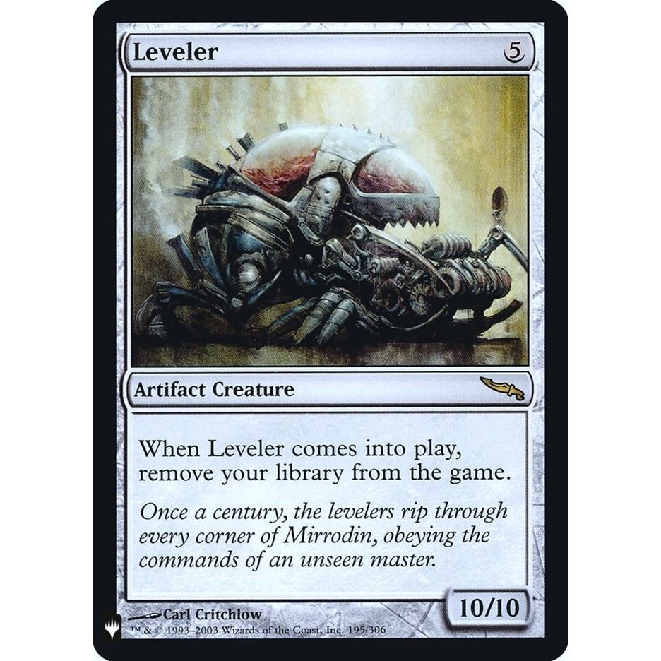 Image for Leveler (195) (LIST) - Magic: The Gathering