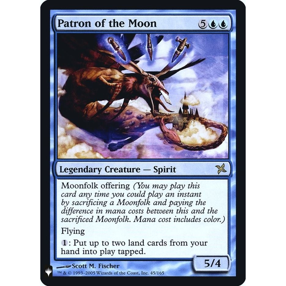 Image for Patron of the Moon (45) (LIST) - Magic: The Gathering