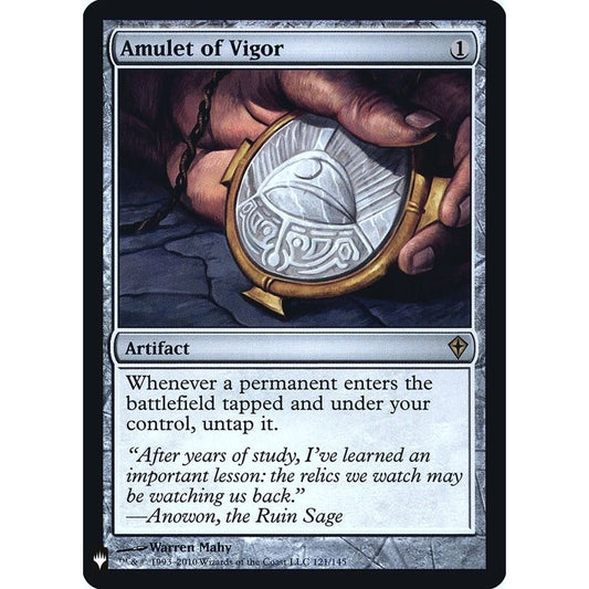 Image for Amulet of Vigor (121) (LIST) - Magic: The Gathering