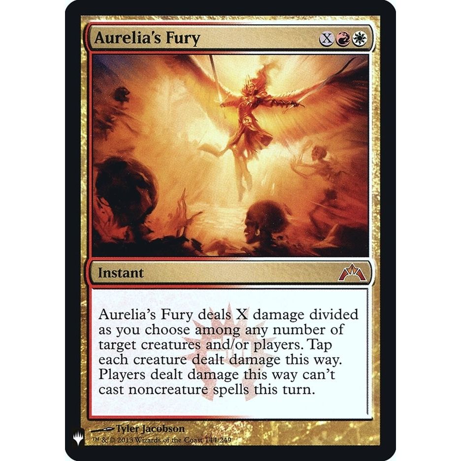 Image for Aurelia's Fury (144) (LIST) - Magic: The Gathering