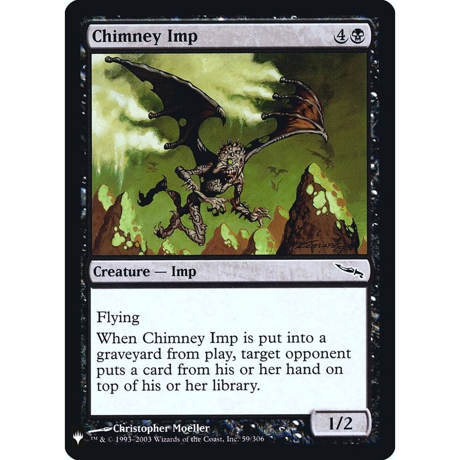 Image for Chimney Imp (59) (LIST) - Magic: The Gathering