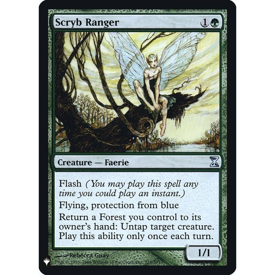 Image for Scryb Ranger (215) (LIST) - Magic: The Gathering