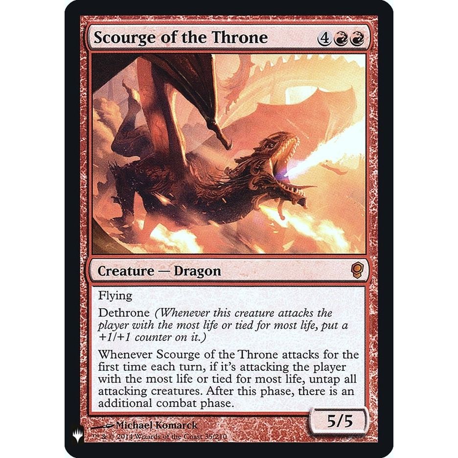 Image for Scourge of the Throne (35) (LIST) - Magic: The Gathering