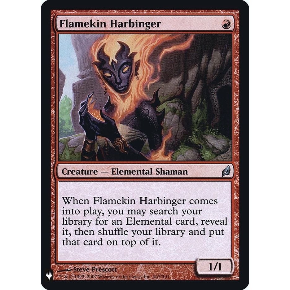 Image for Flamekin Harbinger (167) (LIST) - Magic: The Gathering