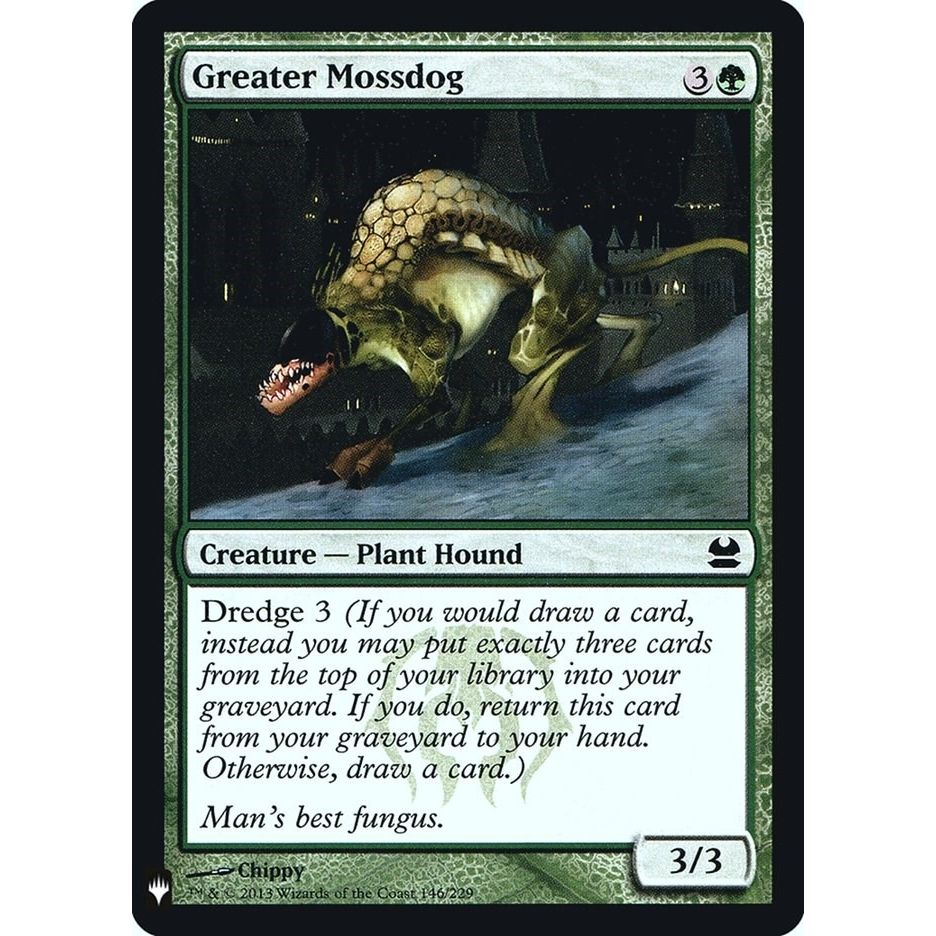Image for Greater Mossdog (146) (LIST) - Magic: The Gathering