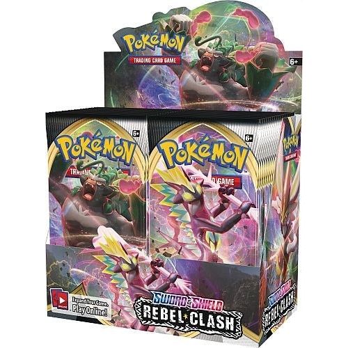 Image for Rebel Clash Booster Box - Pokemon