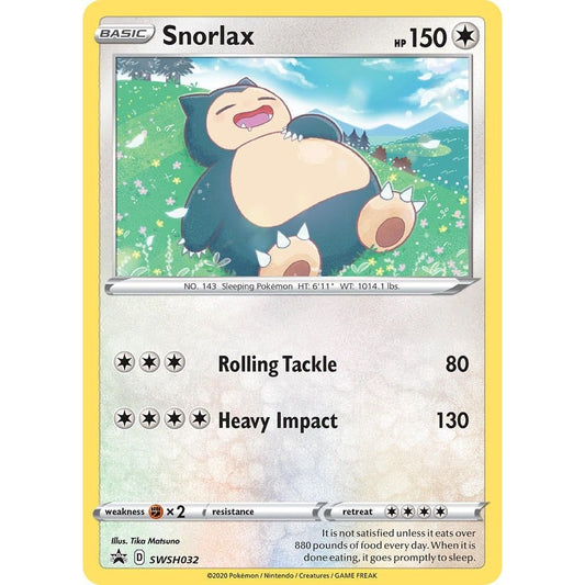 Image for Snorlax - SWSH032 (SWSH032) (SWSD) - Pokemon