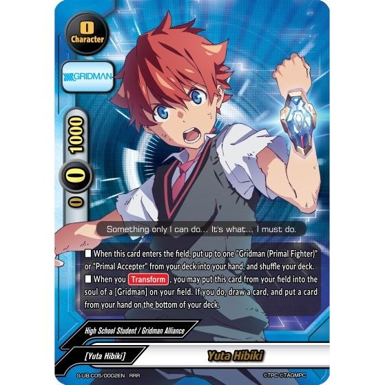Image for Yuta Hibiki (S-UB-C05/0002EN) (S-UB-C05) - Future Card BuddyFight