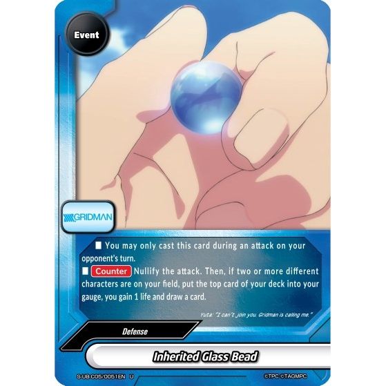 Image for Inherited Glass Bead (S-UB-C05/0051EN) (S-UB-C05) - Future Card BuddyFight