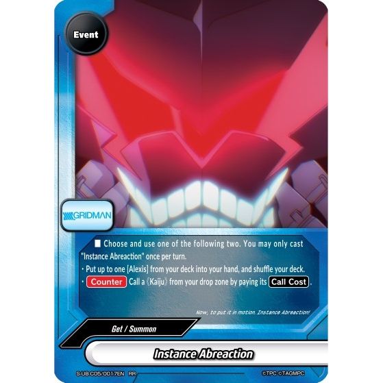 Image for Instance Abreaction (S-UB-C05/0017EN) (S-UB-C05) - Future Card BuddyFight