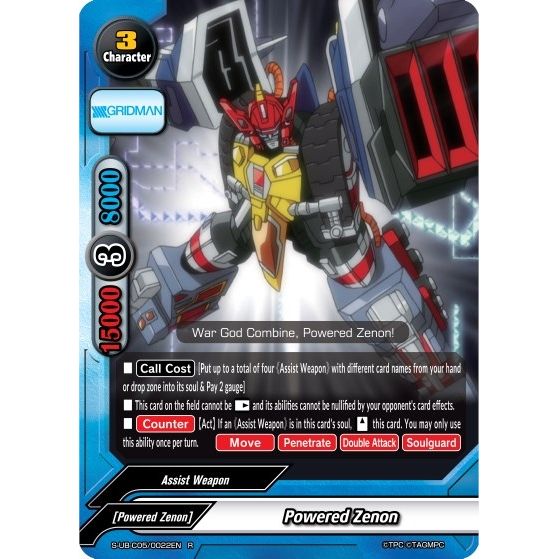 Image for Powered Zenon (S-UB-C05/0022EN) (S-UB-C05) - Future Card BuddyFight