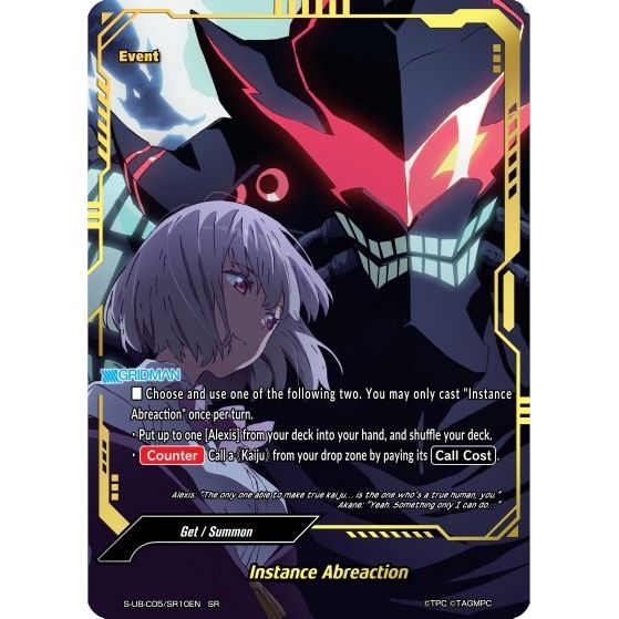 Image for Instance Abreaction (SR) (S-UB-C05/SR10EN) (S-UB-C05) - Future Card BuddyFight