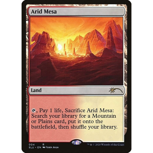 Image for Arid Mesa (4) (SLU) - Magic: The Gathering