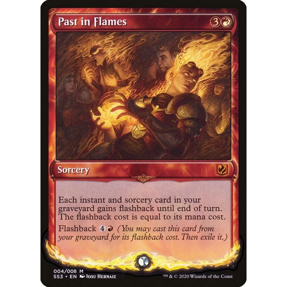 Image for Past in Flames (4) (SS3) - Magic: The Gathering