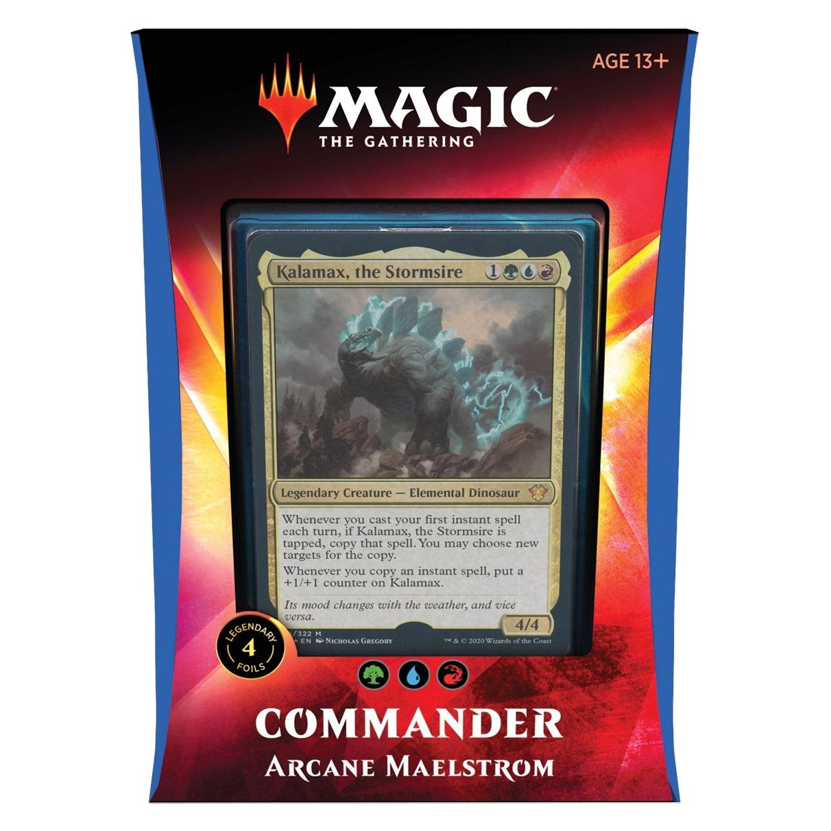 Image for Commander 2020 Deck - Arcane Maelstrom - Magic: The Gathering