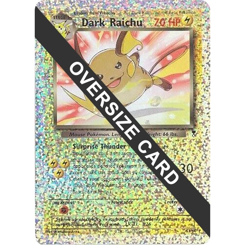 Image for Dark Raichu - S3/S4 (Box Topper) (S3/S4) (PR) - Pokemon