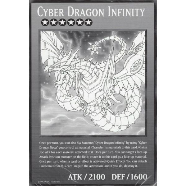 Image for Cyber Dragon Infinity (Oversized) (DUOV) - YuGiOh