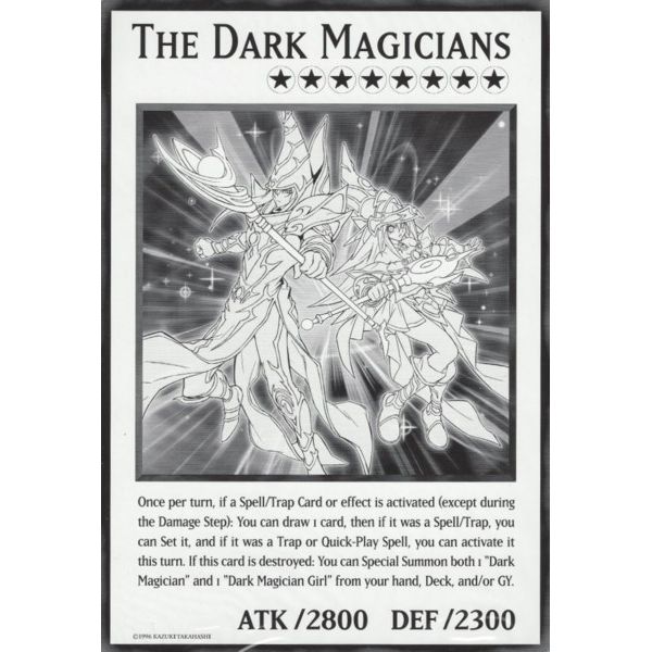 Image for The Dark Magicians (Oversized) (DUOV) - YuGiOh