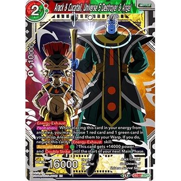 Image for Arack & Cucatail, Universe 5 Destroyer & Angel (DB2-166) (DB2) - Dragon Ball Super: Masters