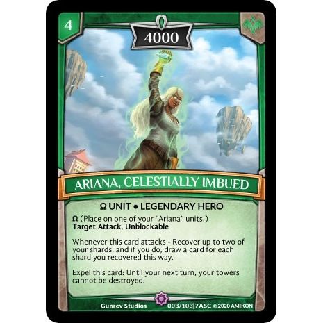 Image for Ariana, Celestially Imbued (ASC-003) (ASC) - Argent Saga TCG