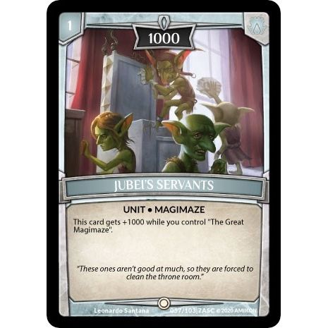 Image for Jubei's Servants (ASC-057) (ASC) - Argent Saga TCG