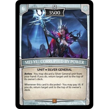Image for Mei-Yu, Corrupted by Power (ASC-067) (ASC) - Argent Saga TCG