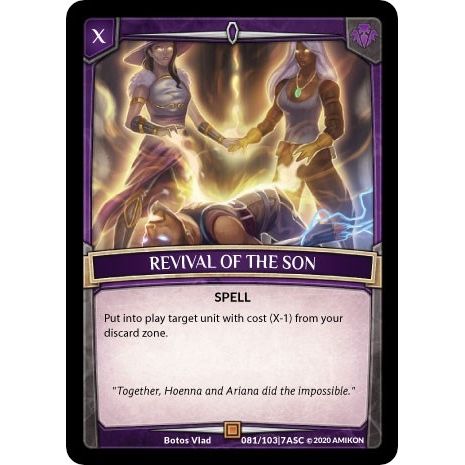 Image for Revival of the Son (ASC-081) (ASC) - Argent Saga TCG