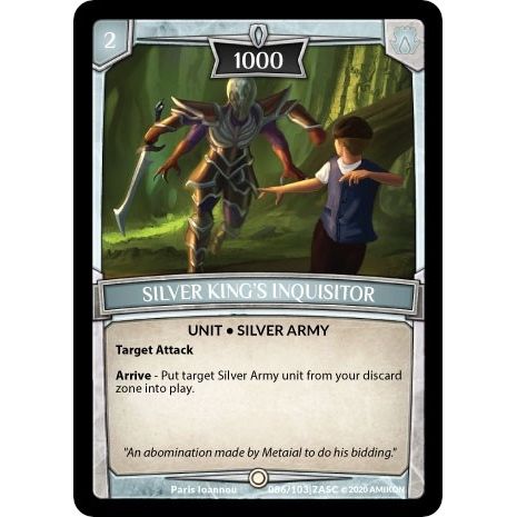 Image for Silver King's Inquisitor (ASC-086) (ASC) - Argent Saga TCG