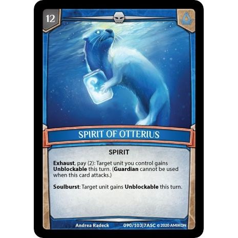 Image for Spirit of Otterius (ASC-090) (ASC) - Argent Saga TCG