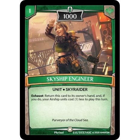 Image for Skyship Engineer (ASC-111) (ASC) - Argent Saga TCG
