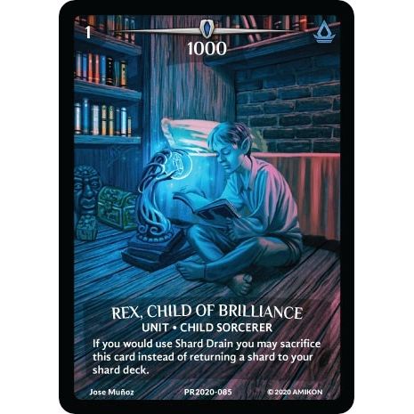 Image for Rex, Child of Brilliance (PR2020-085) (PR) - Argent Saga TCG