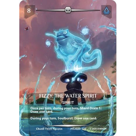 Image for Fizzy, the Water Spirit (Serial Numbered) (PR2020-122) (PR) - Argent Saga TCG