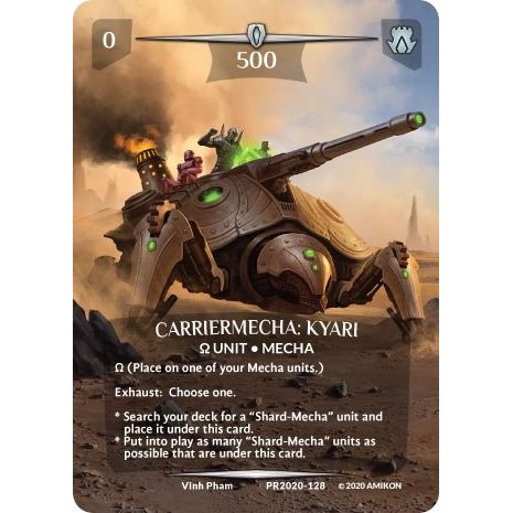 Image for Carriermecha: Kyari (Serial Numbered) (PR2020-128) (PR) - Argent Saga TCG