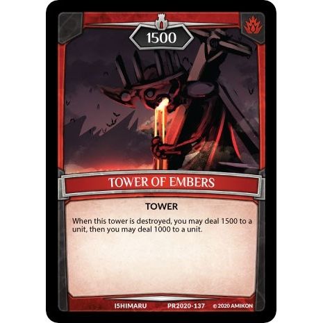 Image for Tower of Embers (PR2020-137) (PR) - Argent Saga TCG