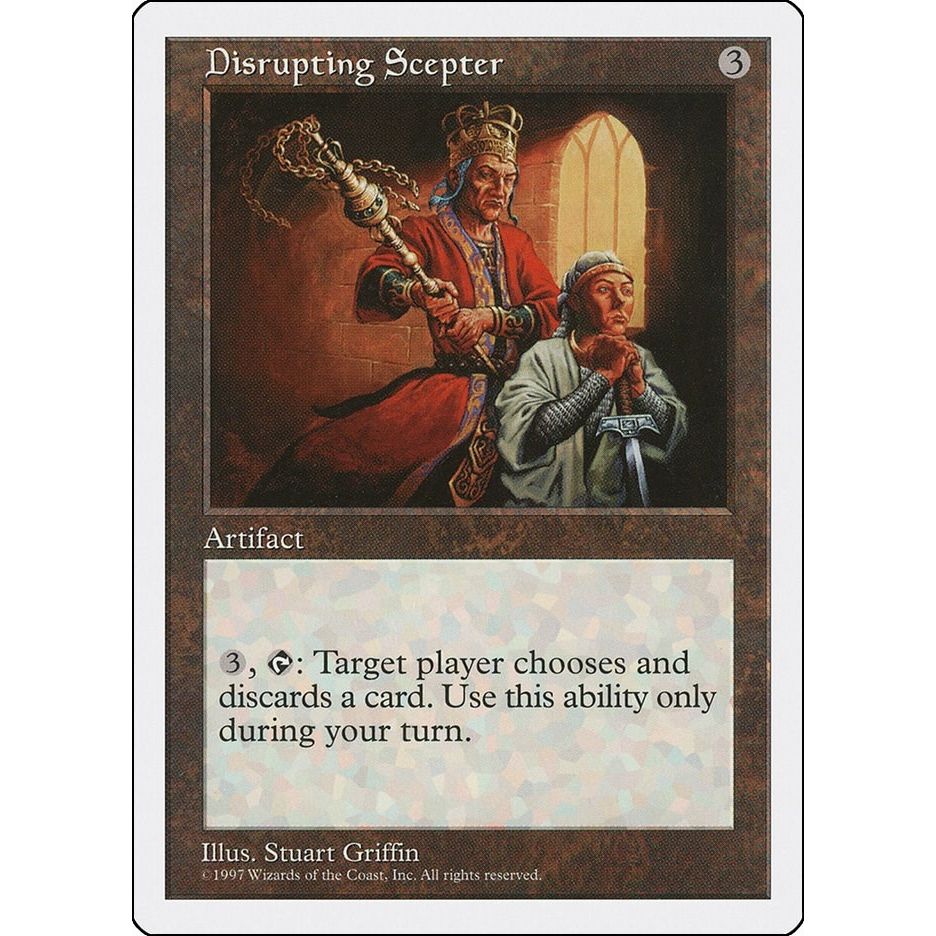 Image for Disrupting Scepter (5ED) - Magic: The Gathering