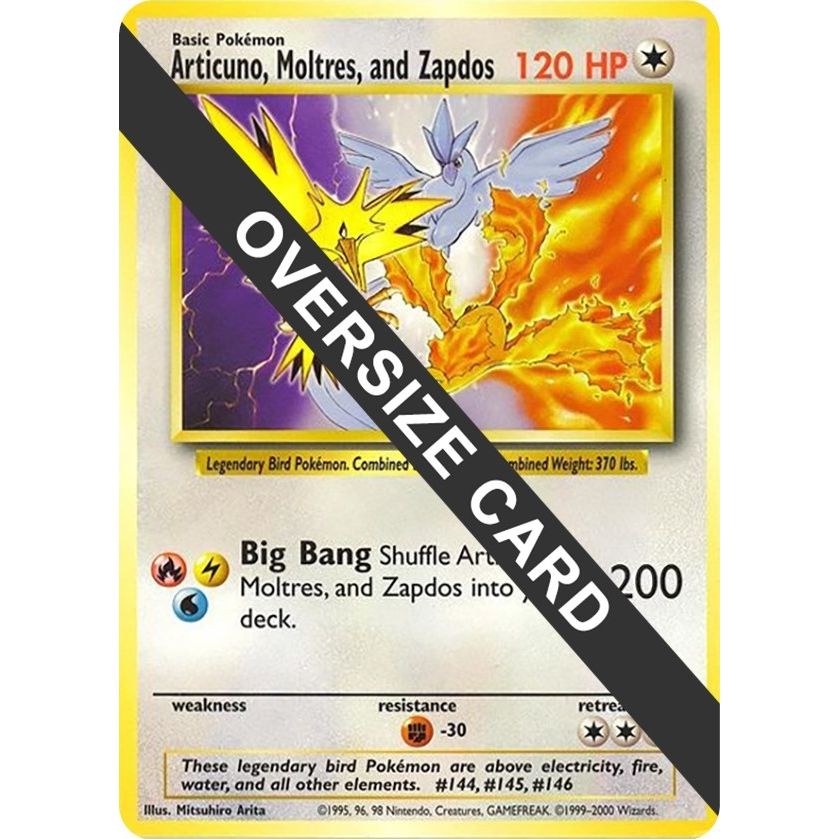 Image for Articuno, Moltres, and Zapdos (Warner Bros. Promo) (PR) - Pokemon
