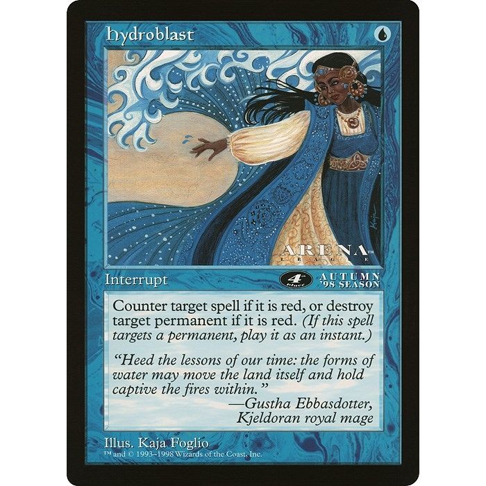 Image for Hydroblast (4th Place) (Arena League) (OVER) - Magic: The Gathering