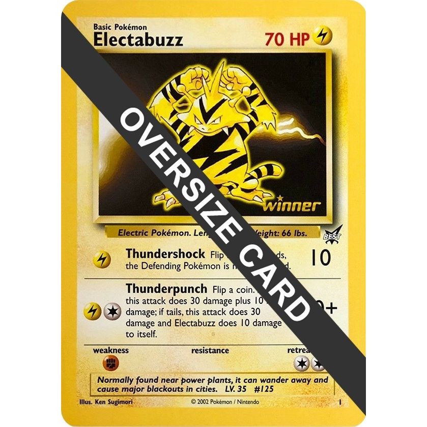 Image for Electabuzz - 1 (Best of Game 1 Promo) (001) (PR) - Pokemon