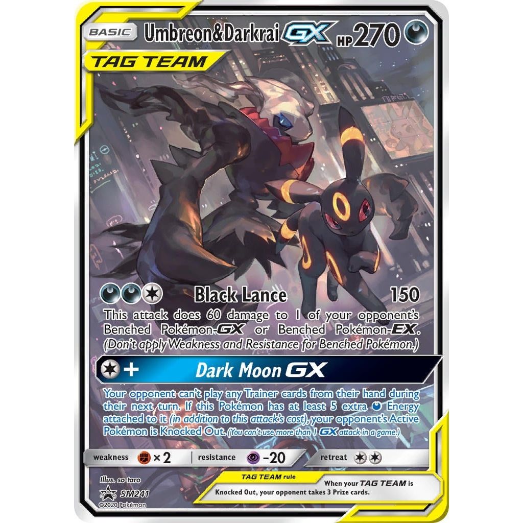 Image for Umbreon & Darkrai GX - SM241 (SM241) (SMP) - Pokemon