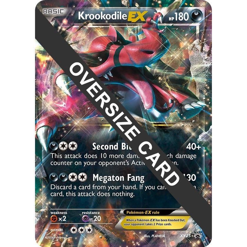 Image for Krookodile EX - XY25 (XY25) (PR) - Pokemon