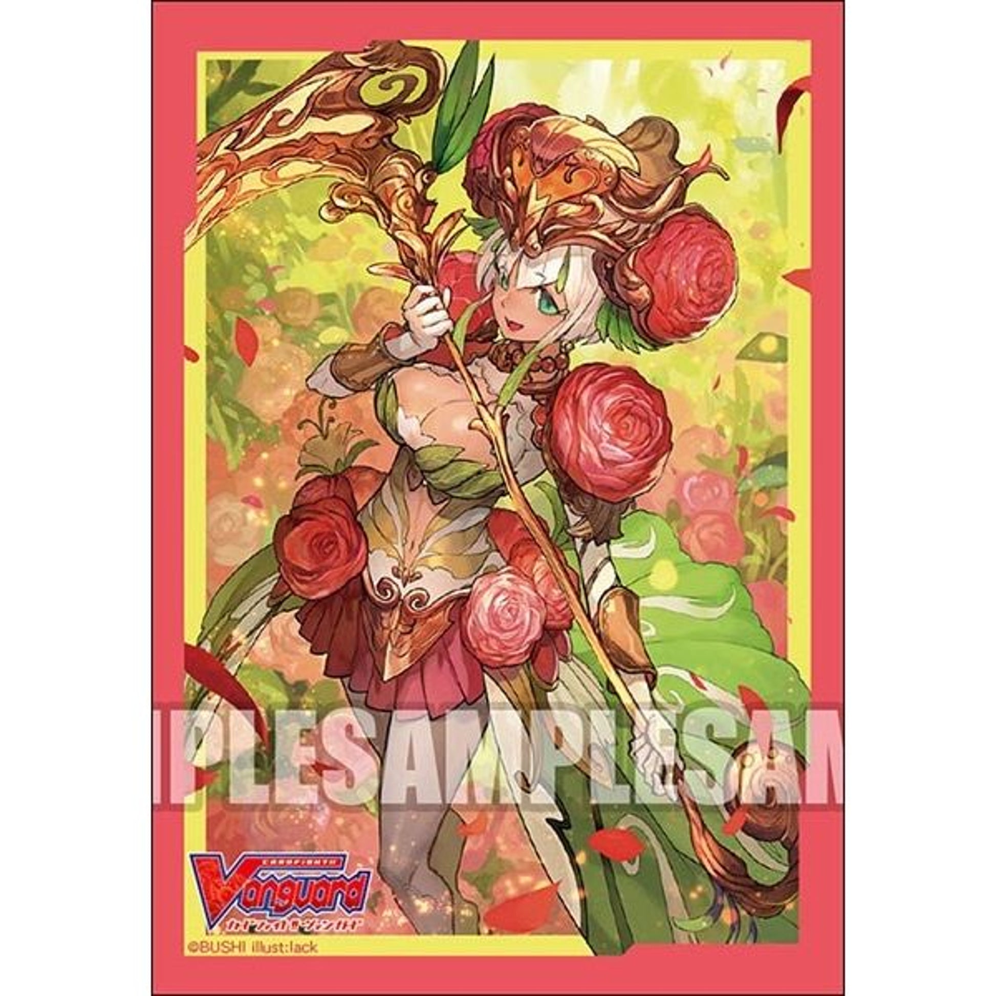 Image for Bushiroad Sleeve Collection Mini Vol.458: Cardfight!! Vanguard - Ranunculus Flower Maiden, Ahsha (70-Pack) - Card Sleeves