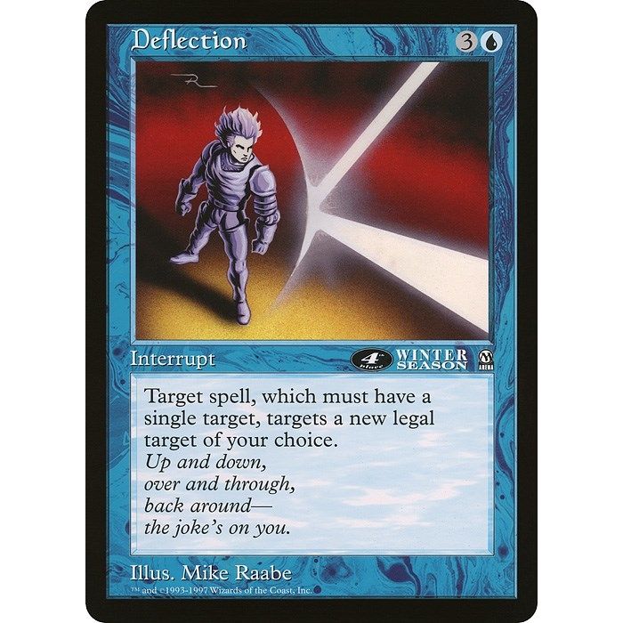 Image for Deflection (4th Place) (Arena League) (OVER) - Magic: The Gathering
