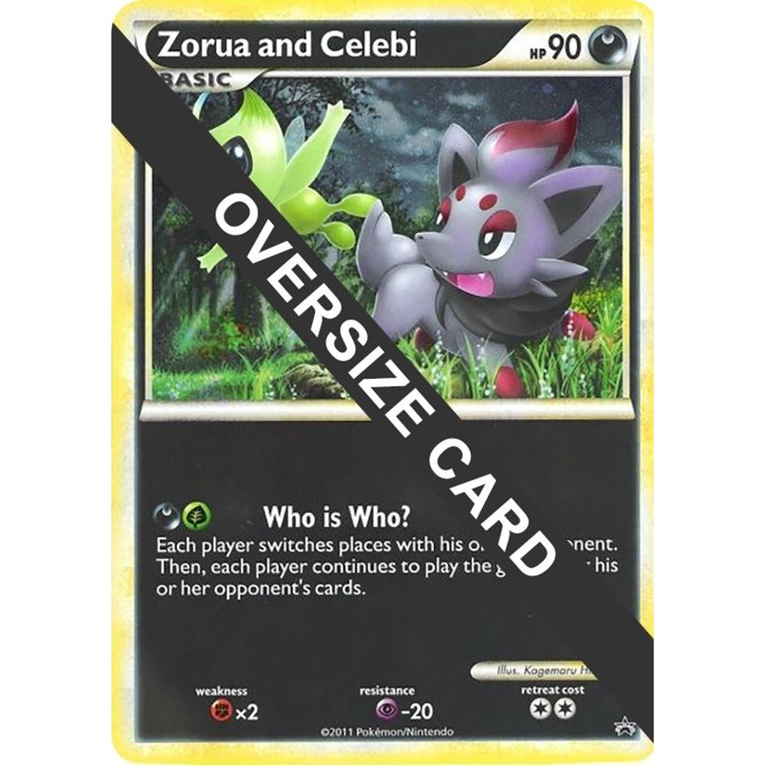 Image for Zorua and Celebi (Black and White Tour Promo) (PR) - Pokemon