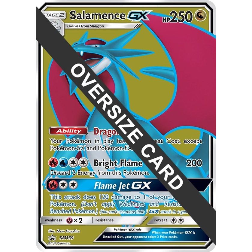 Image for Salamence GX - SM139 (SM Black Star Promo) (SM139) (PR) - Pokemon