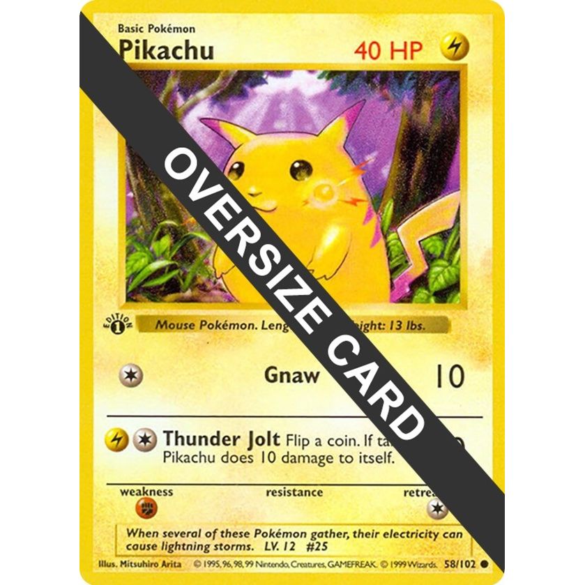 Image for Pikachu (058/102) (PR) - Pokemon