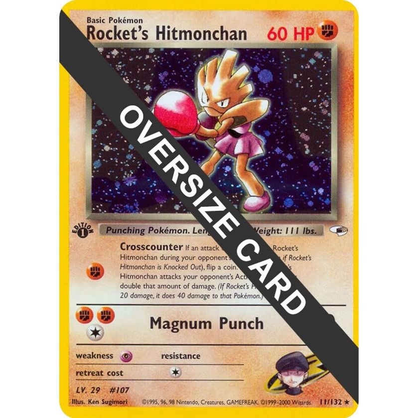 Image for Rocket's Hitmonchan (011/132) (PR) - Pokemon