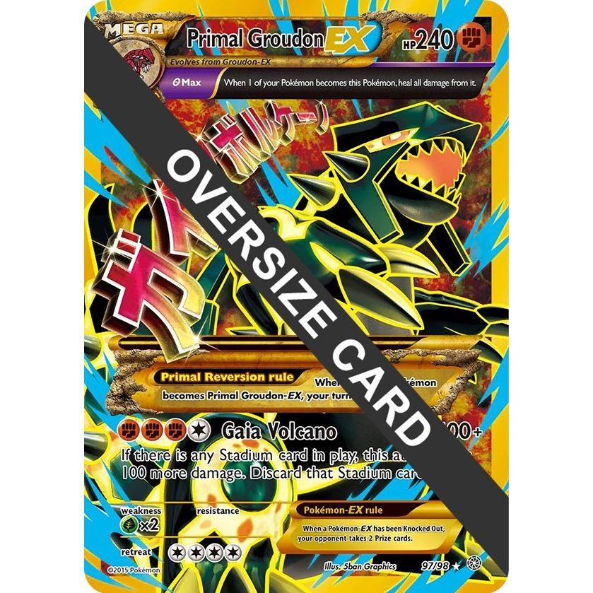Image for Primal Groudon EX (097/098) (PR) - Pokemon